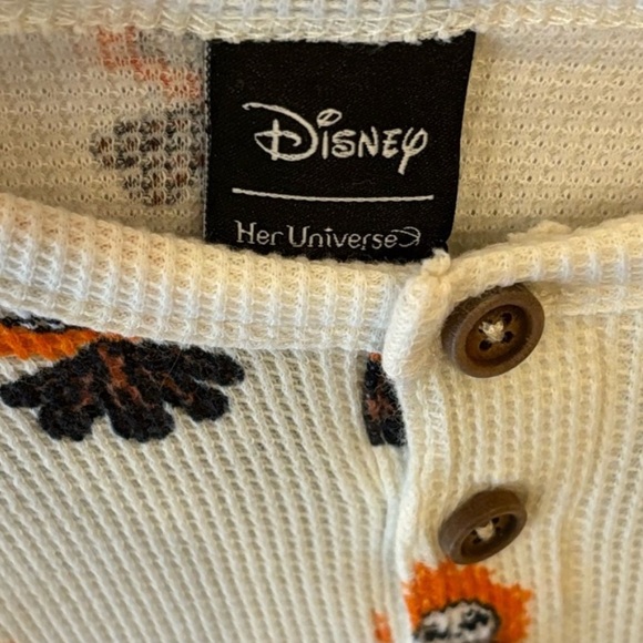 Nightmare before Christmas waffle baby onesie size 6 Months, JACK Skellington - Picture 3 of 3